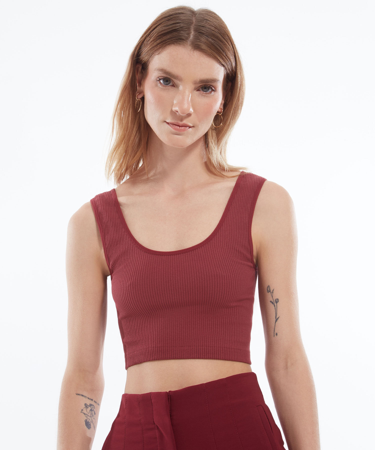 Crop Top Para Mujer