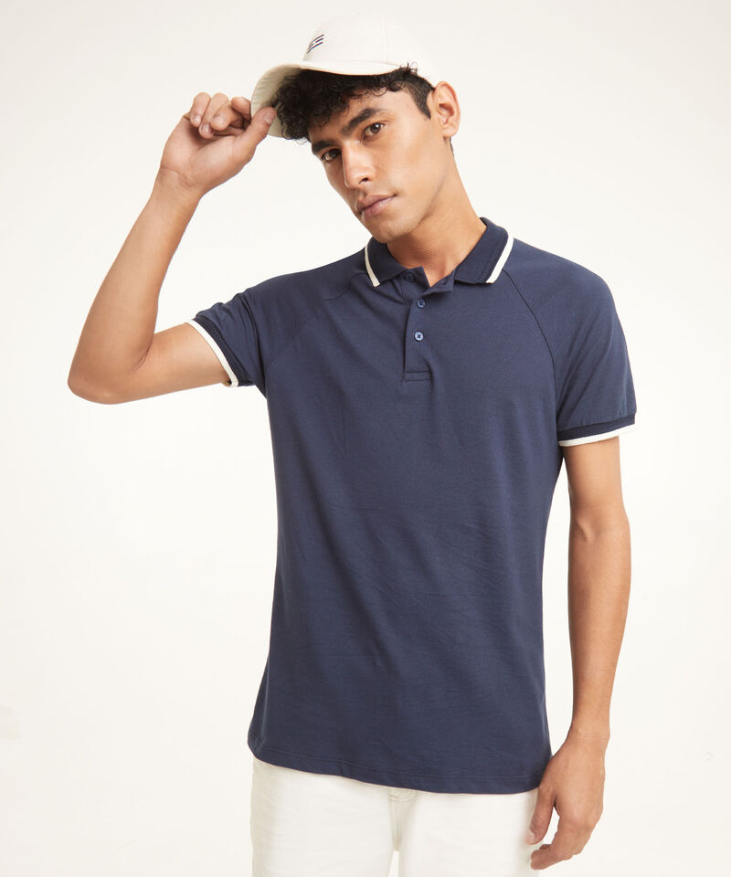Polo Tejida, Azul, hi-res
