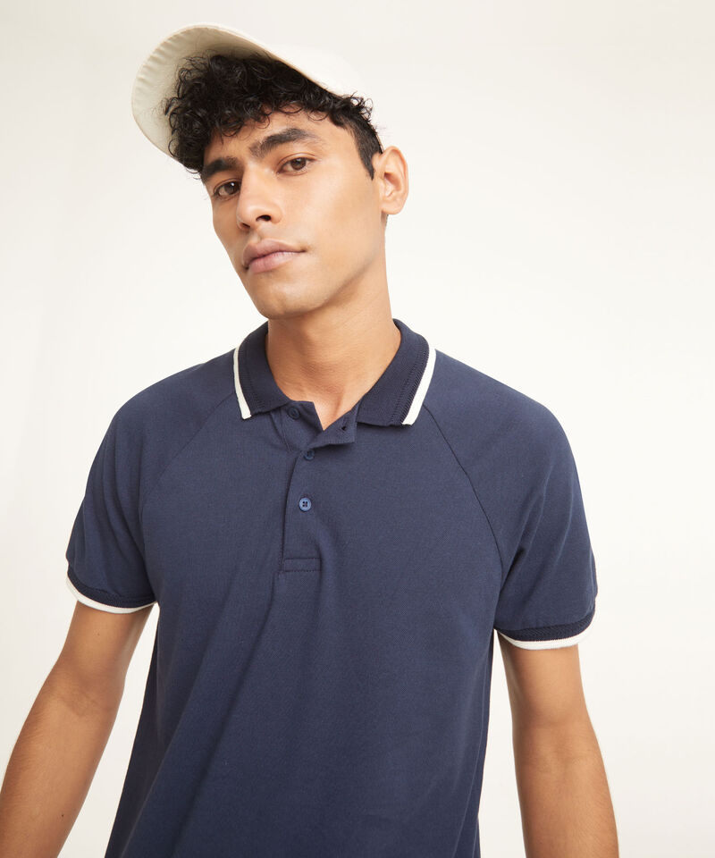 Polo Tejida, Azul, hi-res