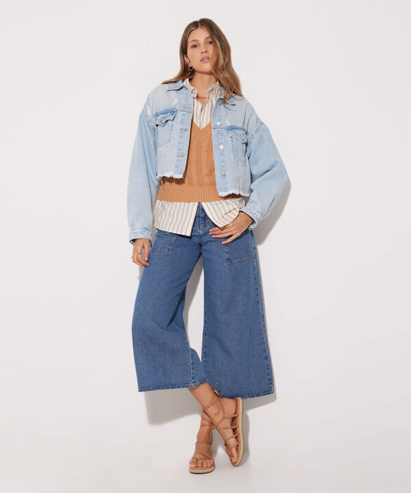 Chaquetas de jean mujer