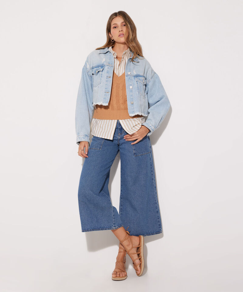 Chaquetas de jean mujer