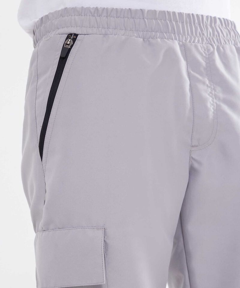 Jogger con Bolsillos Cargo, Gris, hi-res