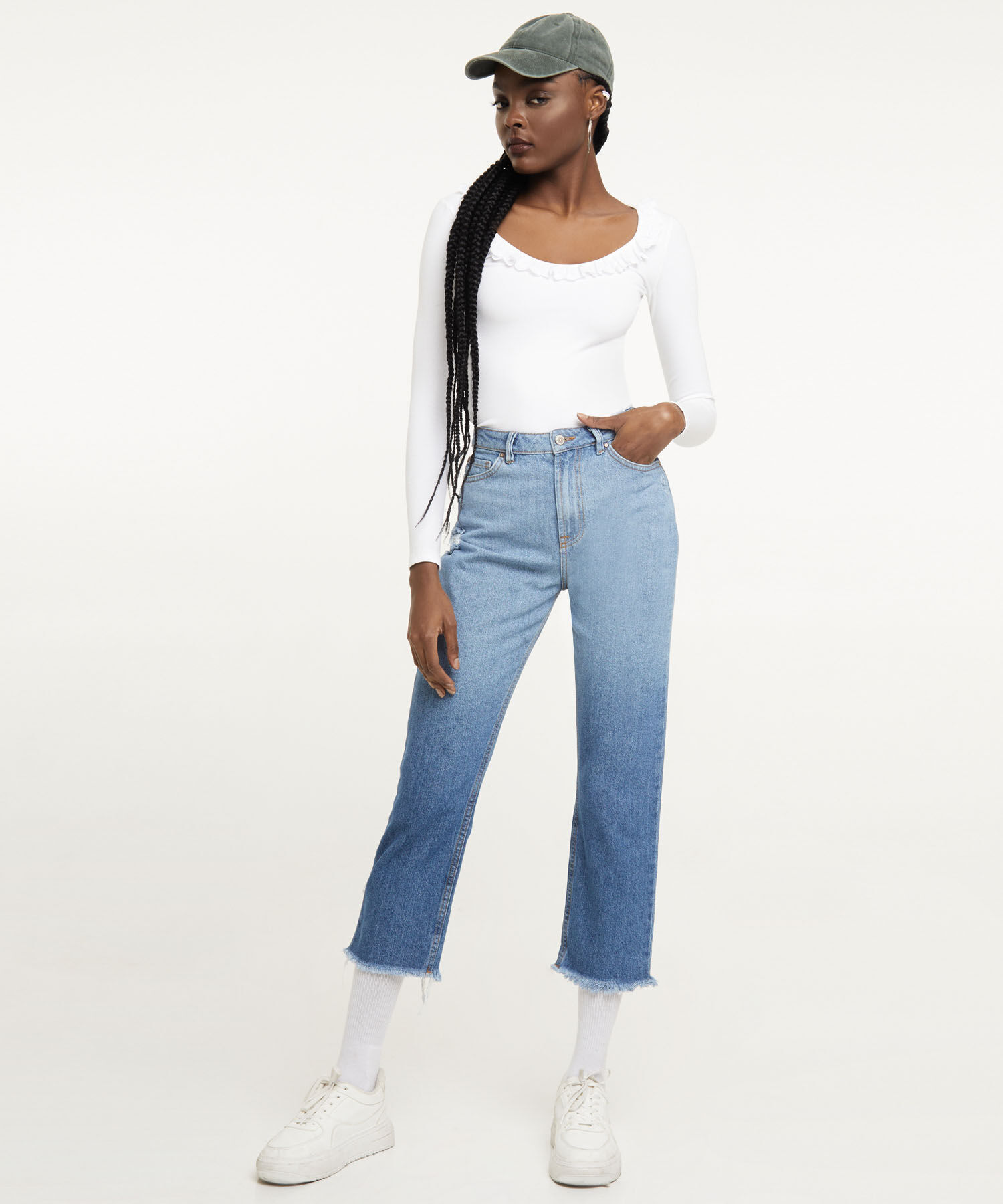 Jean dégradé on sale