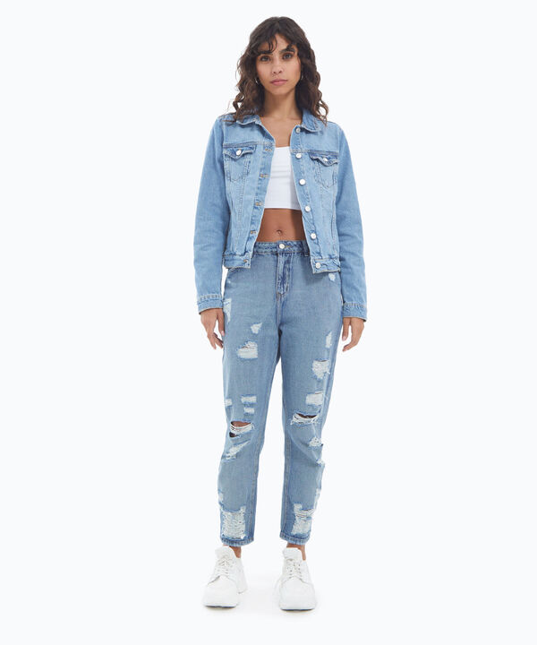 Chaquetas de jean mujer