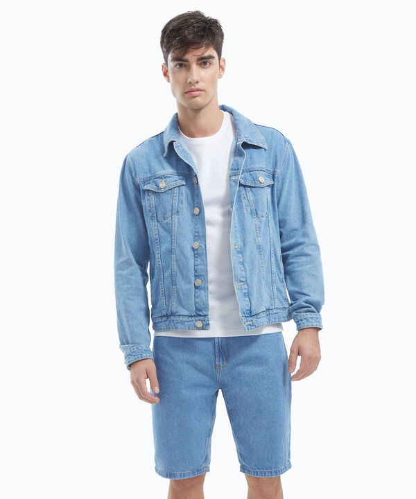 Bermudas jeans hombre image number null