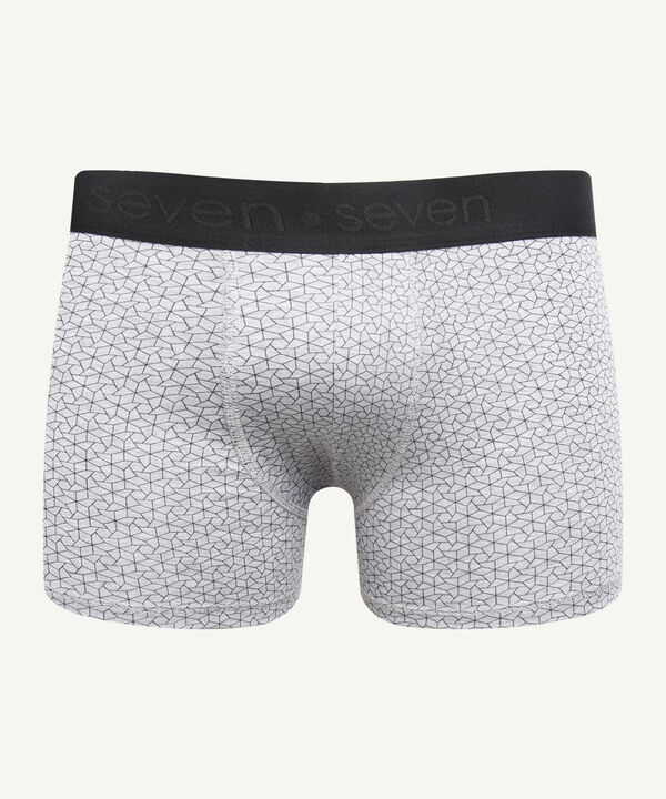 Pack x5 B&oacute;xer Medio Solido, Negro, hi-res