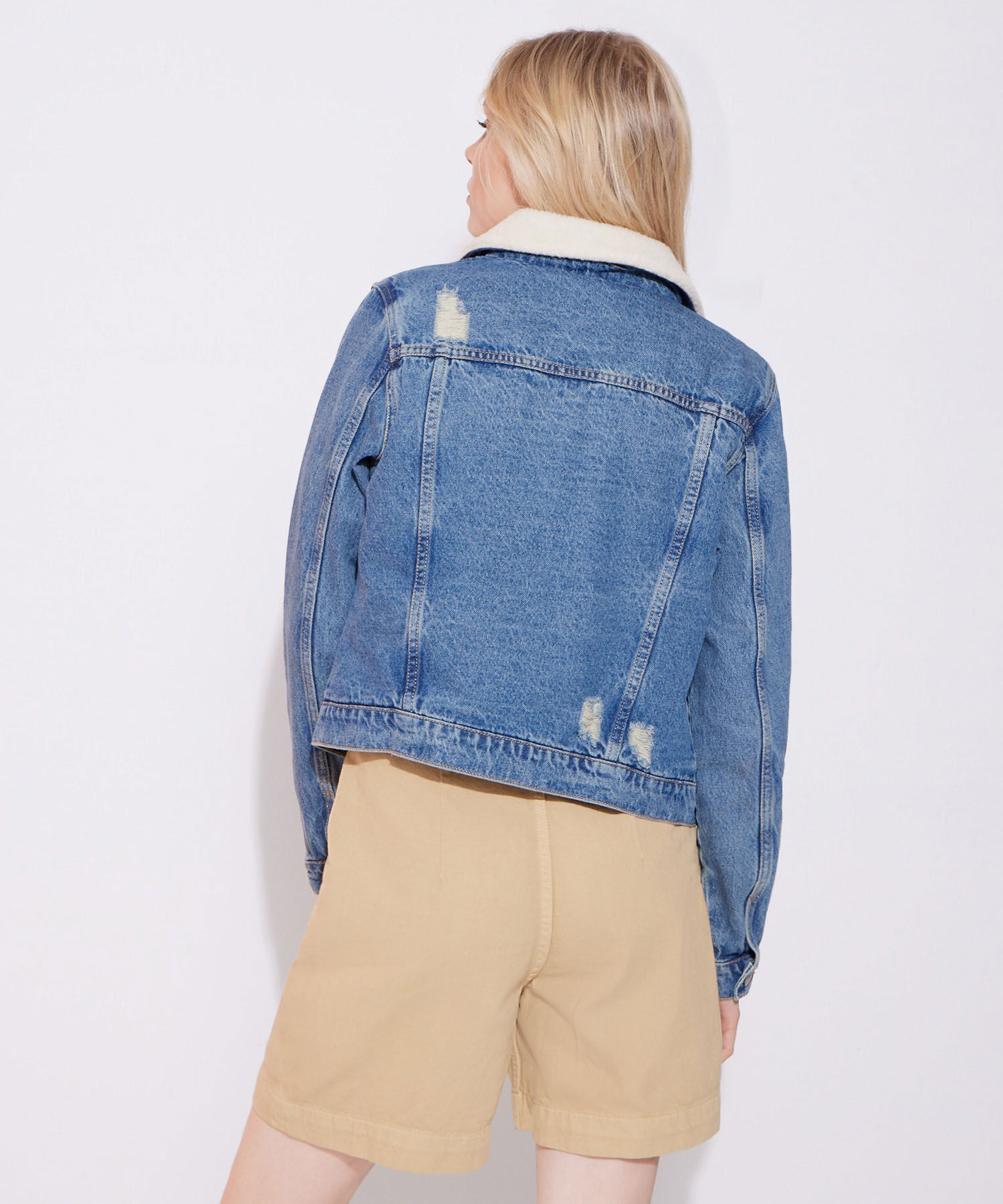 Chaquetas de jean mujer