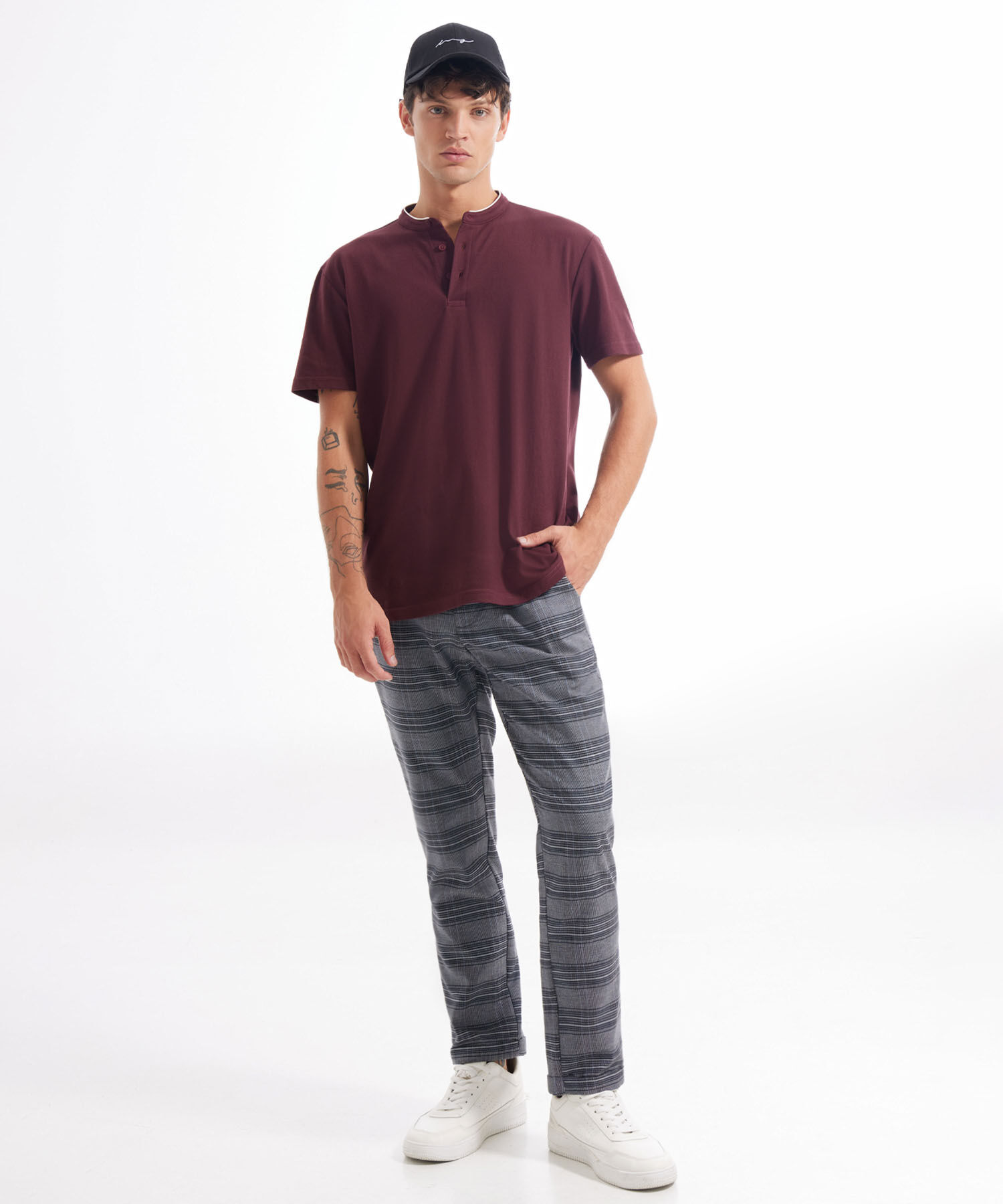 Jogger de cuadros online