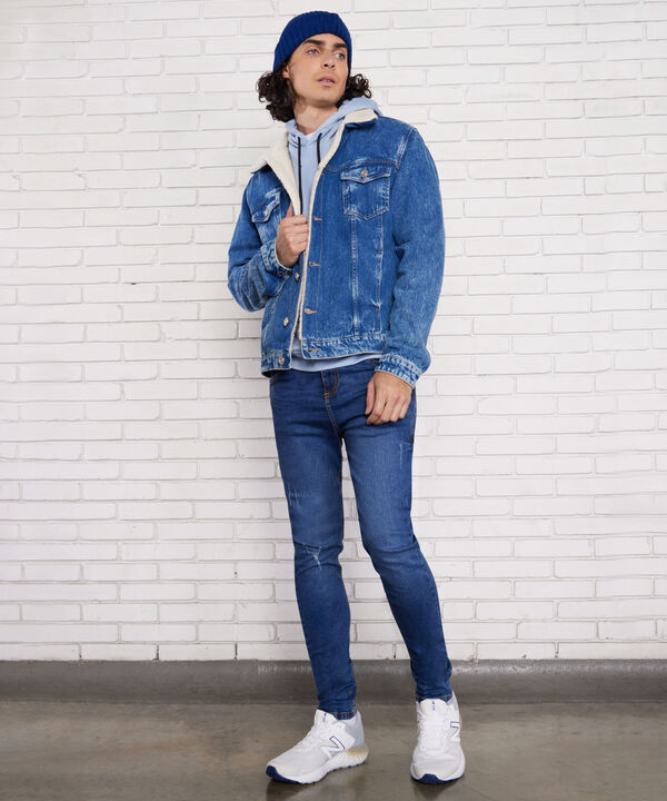 Chaqueta jeans hombre image number null