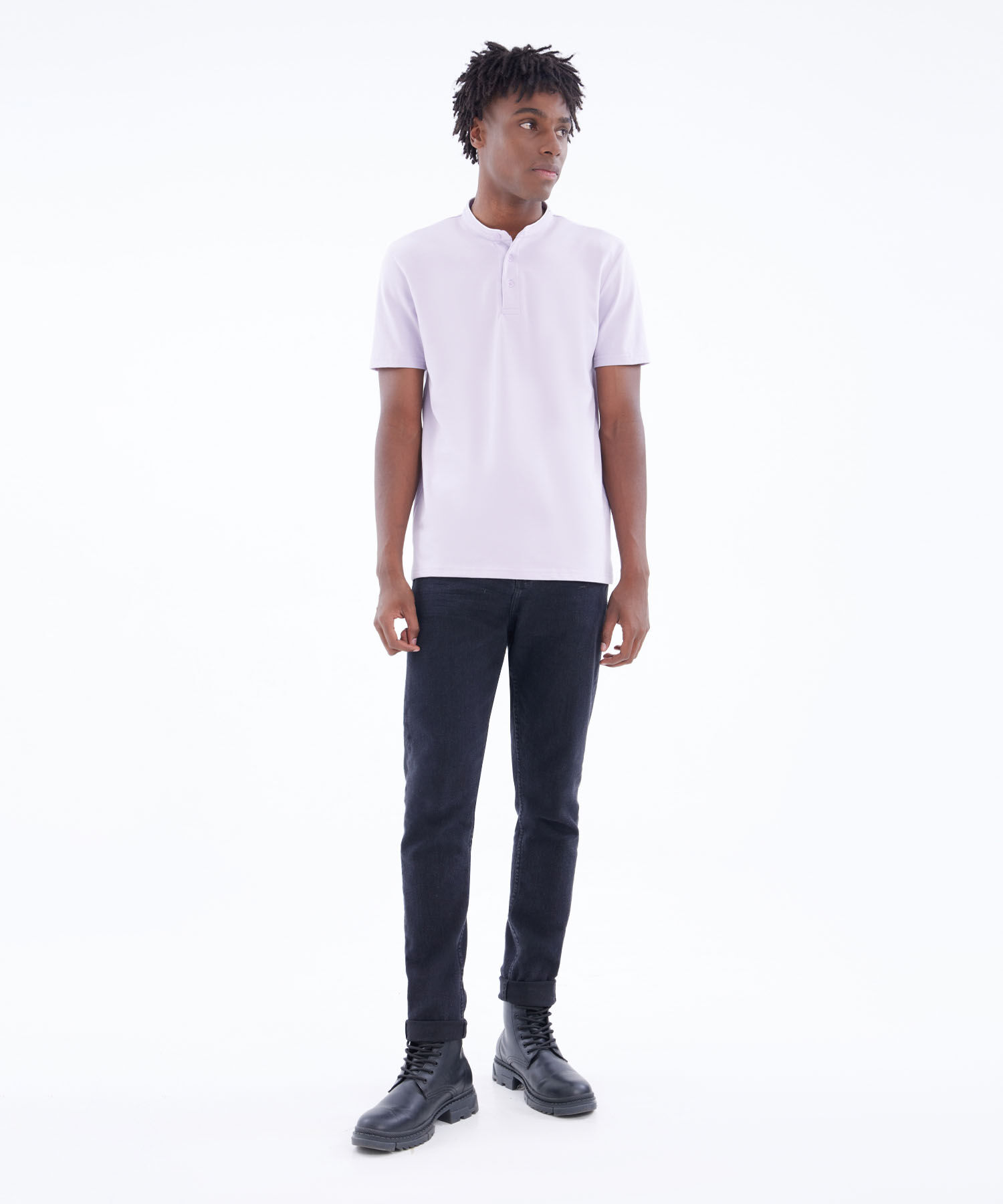 Polo Cuello Mao, , hi-res