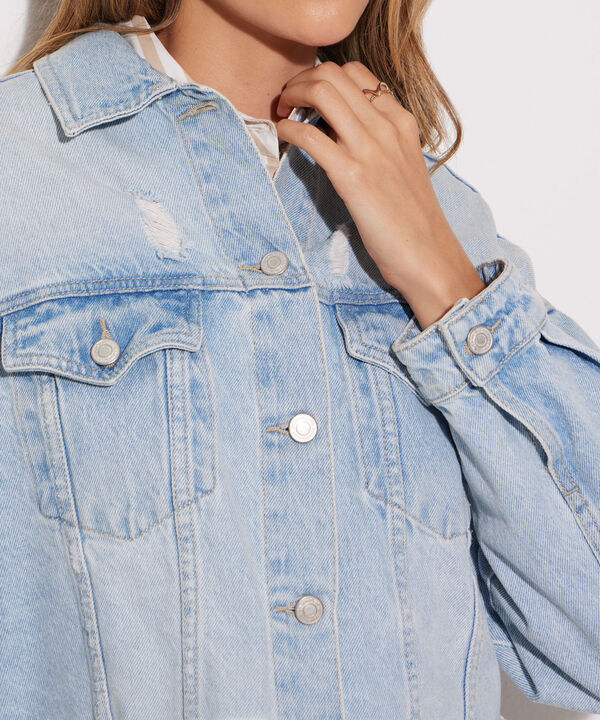 Chaquetas de jean mujer