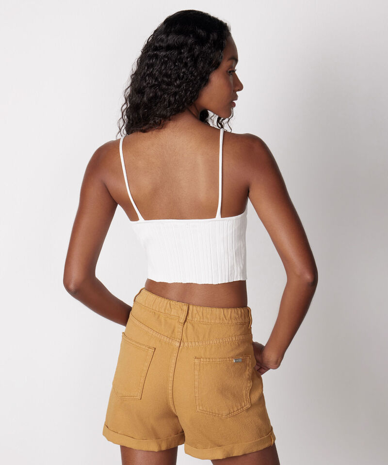 Crop Top Para Mujer