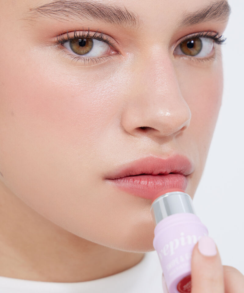 Labial de mujer