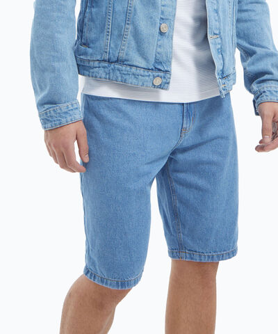 Bermudas jeans hombre