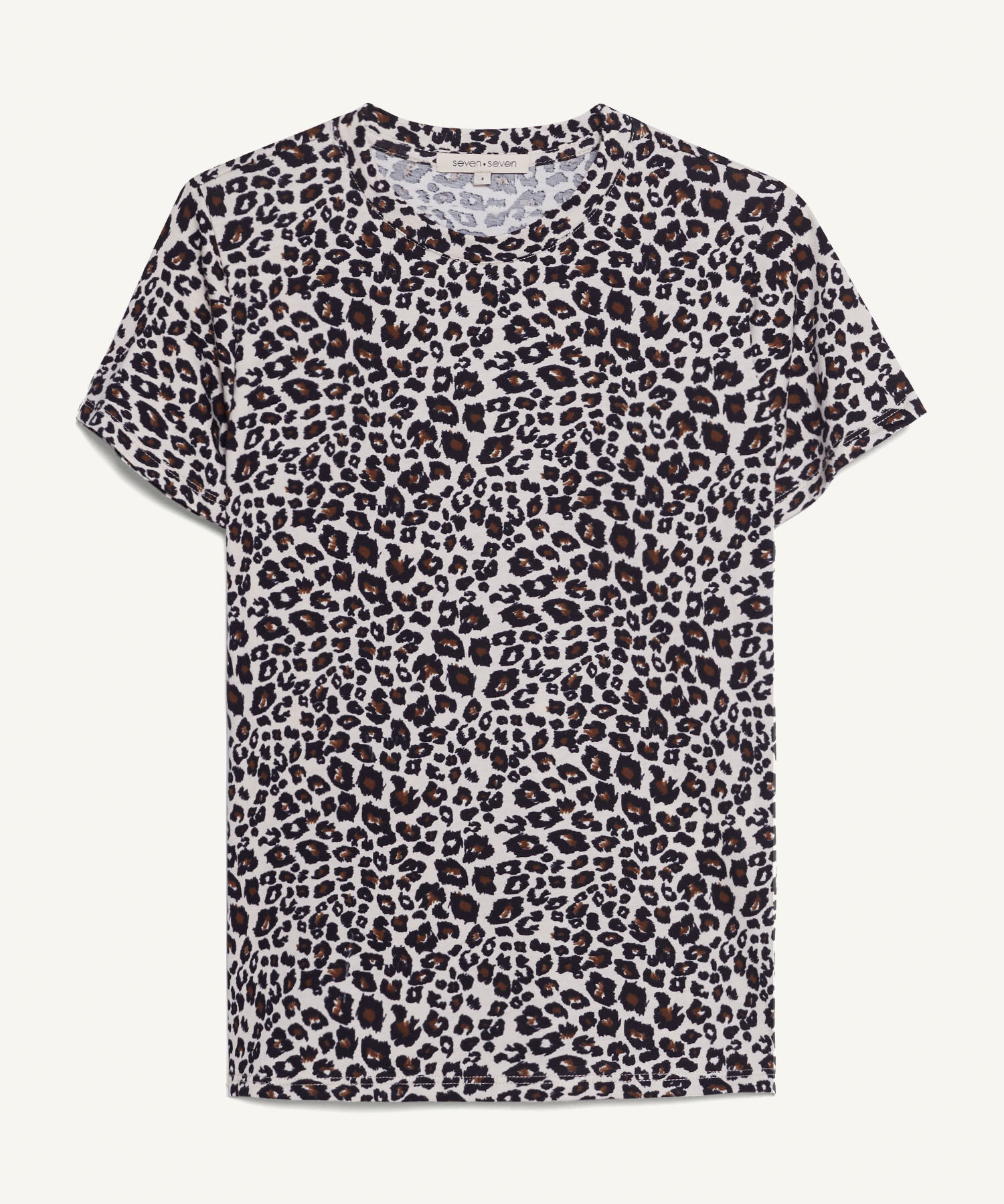 Camiseta Con Estampado De Animal Print Compra Online SEVEN SEVEN