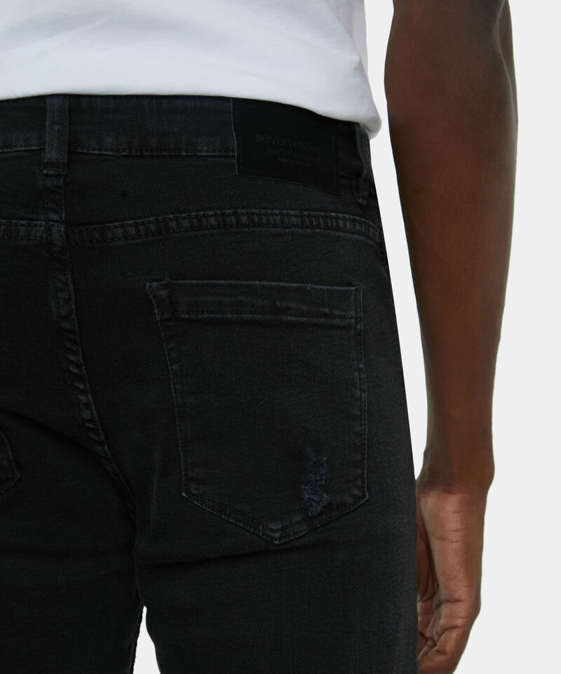 Bermudas jeans hombre