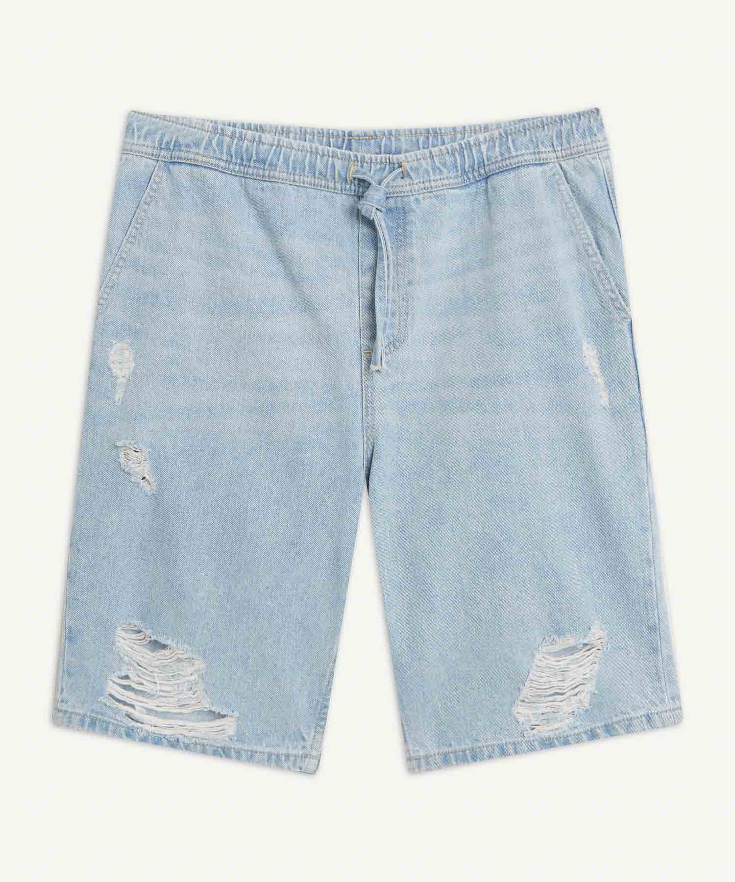 Bermudas jeans hombre