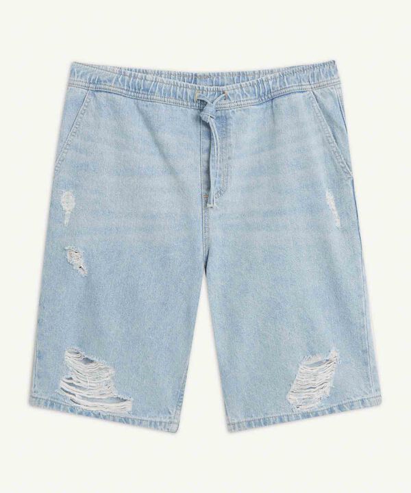 Bermudas jeans hombre