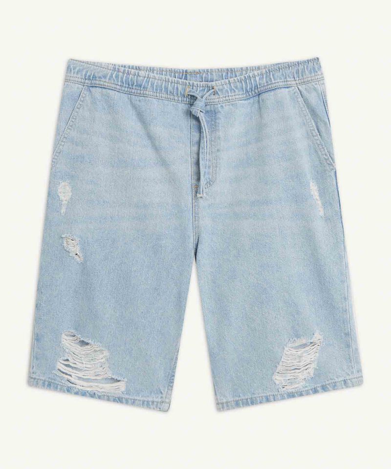 Bermudas jeans hombre