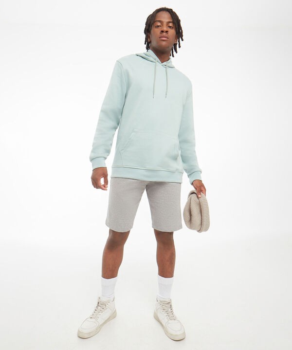 Buzo Hoodie B&aacute;sico Unicolor, Verde, hi-res