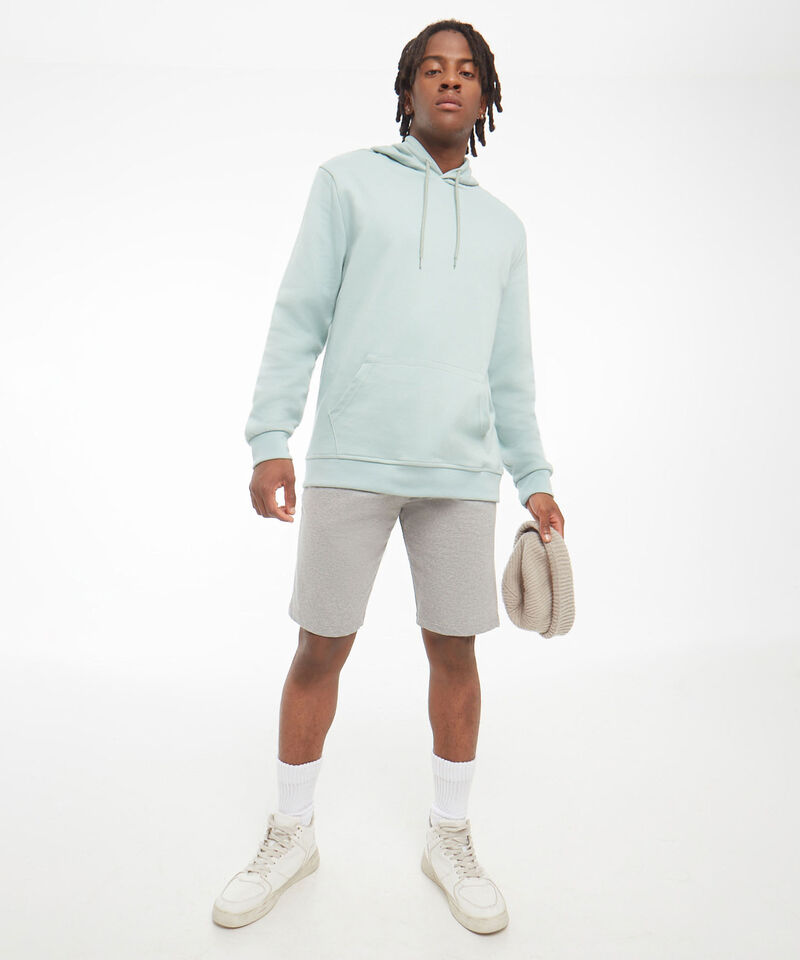 Buzo Hoodie B&aacute;sico Unicolor, Verde, hi-res