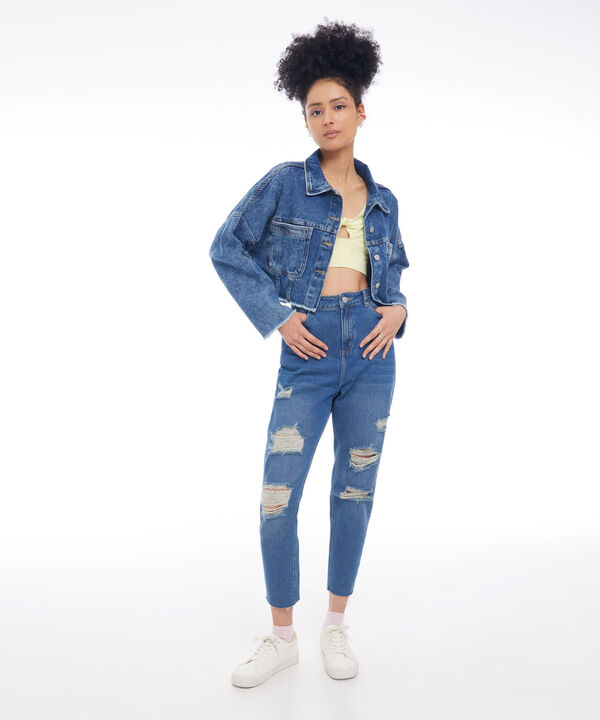 Chaquetas de jean mujer