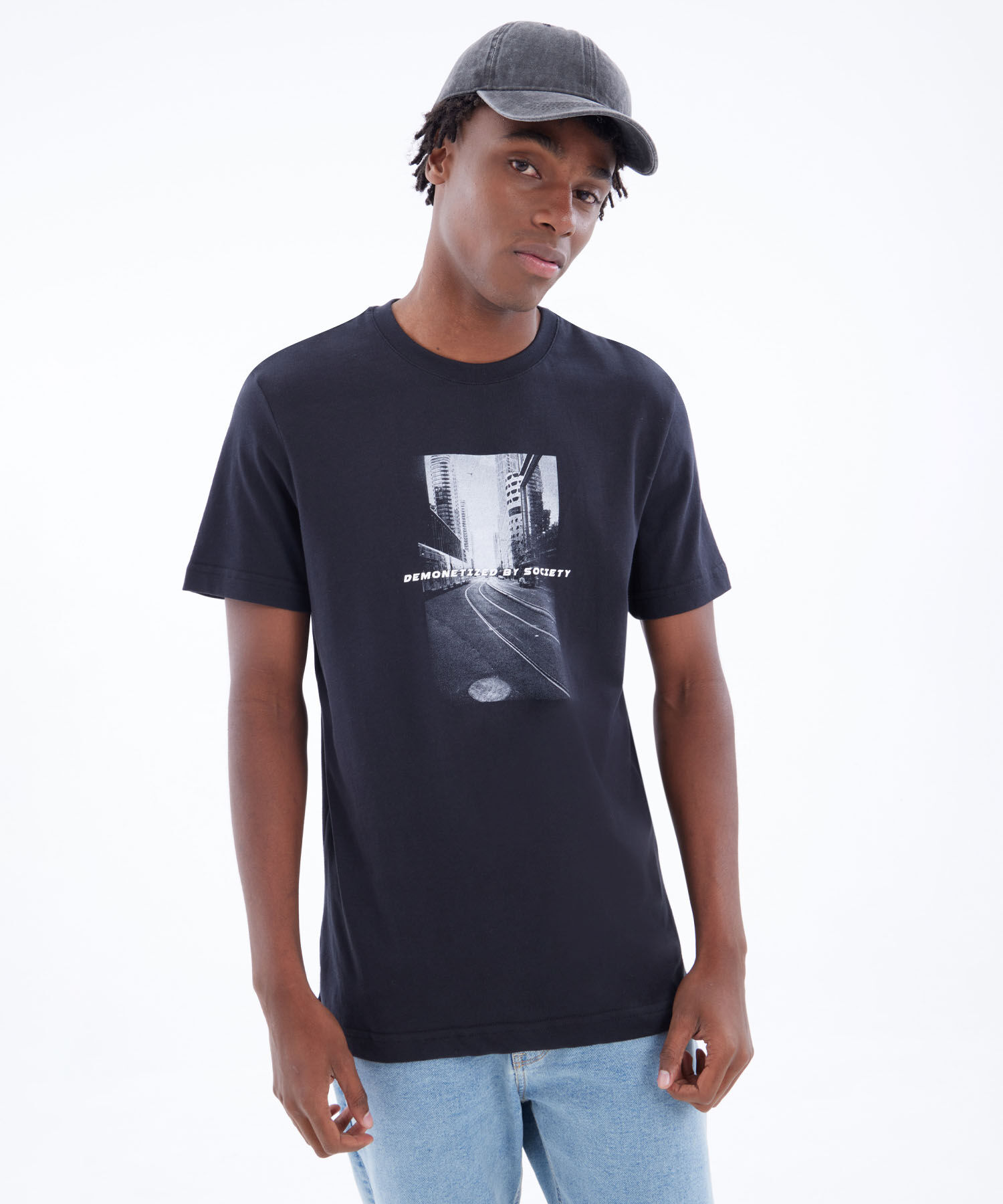 Camiseta Cuello Redondo Estampada Compra Online SEVEN SEVEN