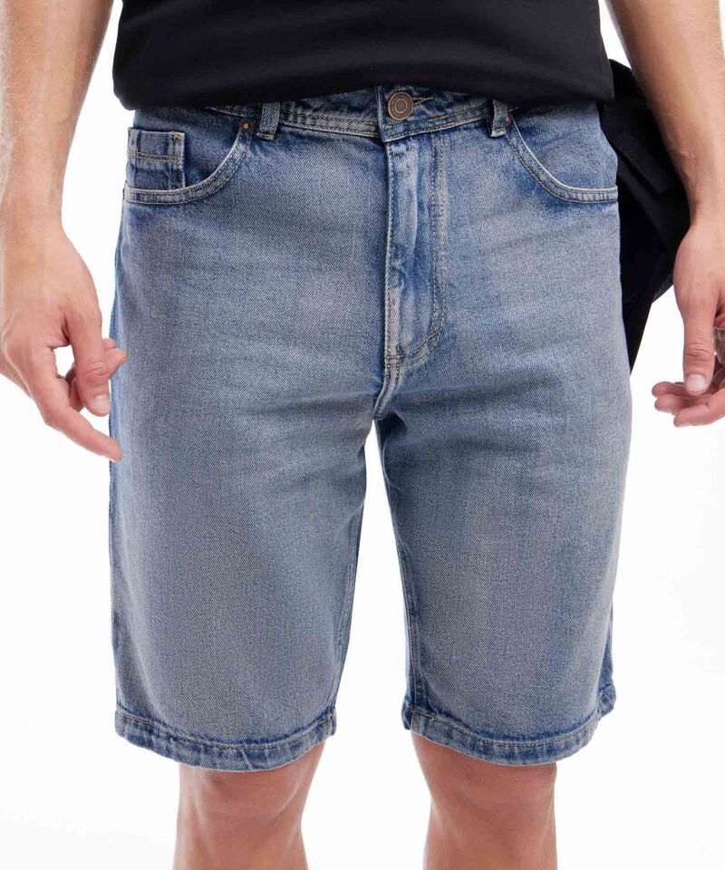 Bermudas jeans hombre